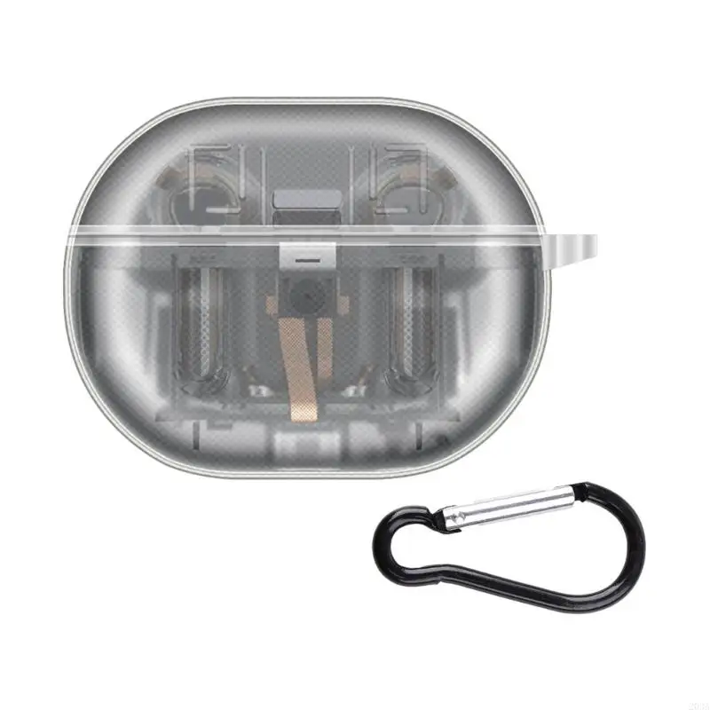 203aヘッドフォンケースCapsule3の透明なハウジングアンチパック衝撃防止防塵カバー