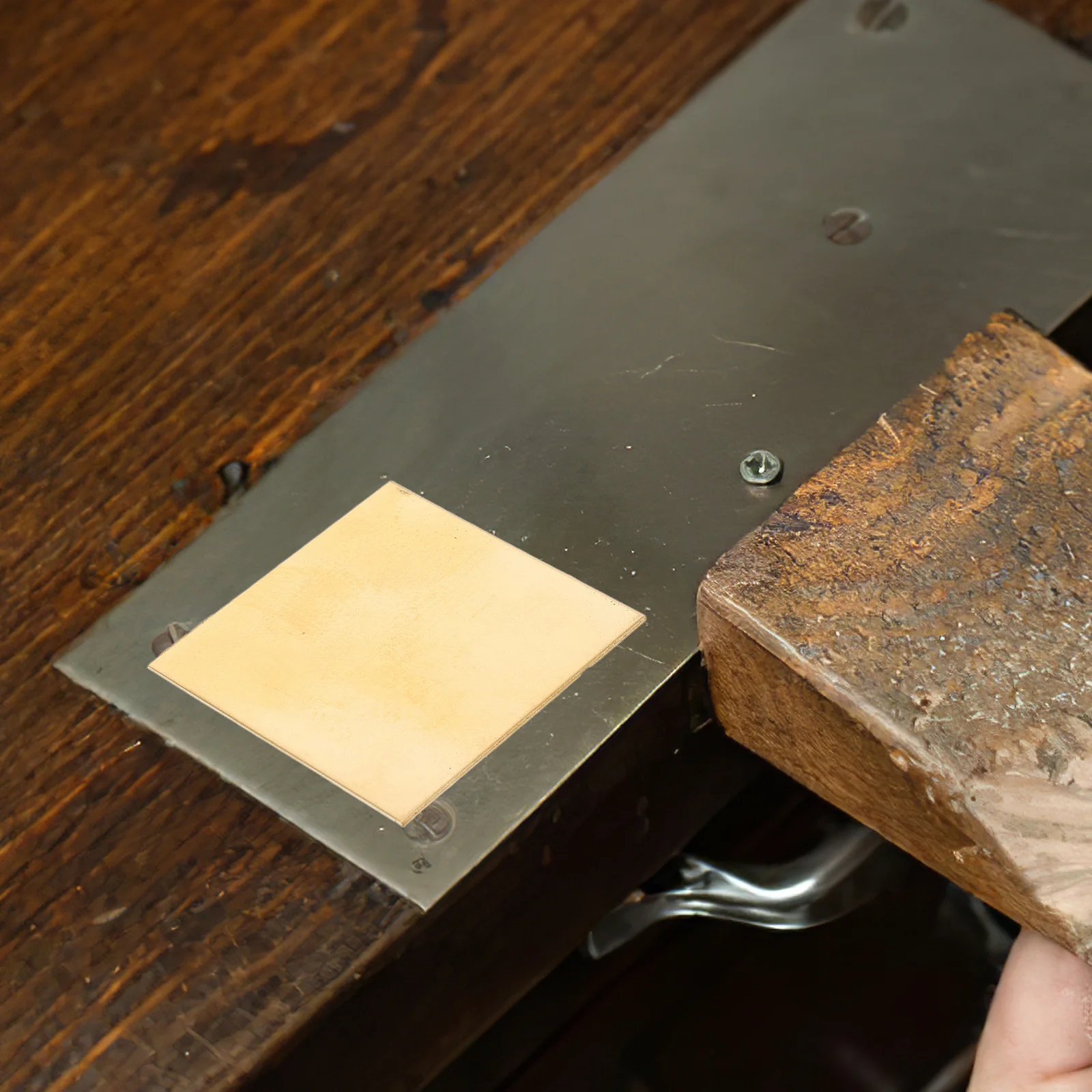 

4pcs Brass Sheets 0.5Mm Thick Wear-Resistant Easy Cut Polish Diy Metal Plates For Electrical Repairs Crafts Jewelry Tool Parts