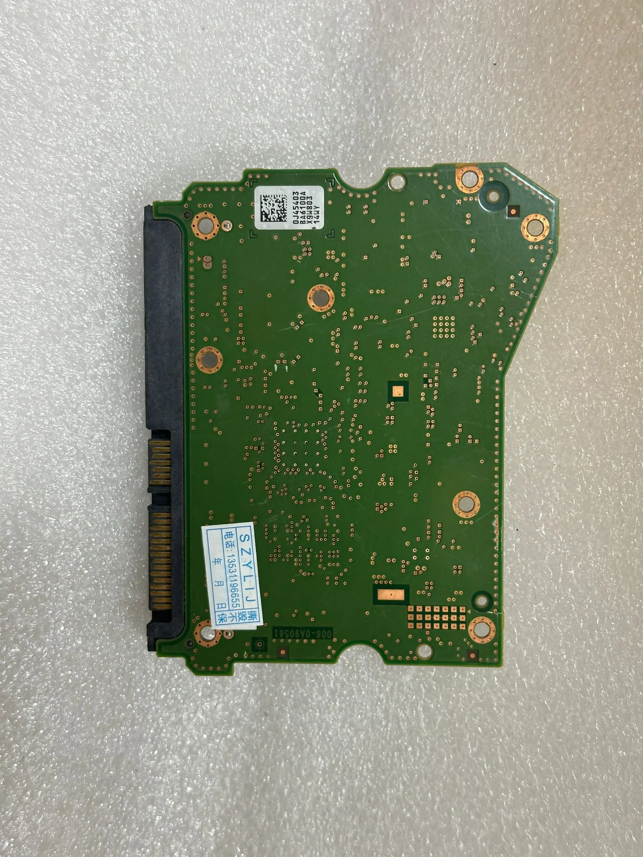 Placa de alimentación para 0A90561 HDD, PCB, 0A90561, WD80EFAX, WD80EZAZ, WD100PURZ, WD100EFAX, WD80EMAZ, 006-0A90561