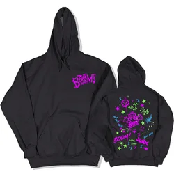 Feminino com capuz boom macaco jinx arcano hahaha hoodies dos desenhos animados engraçado gráfico moletom sudadera mujer com capuz inverno unisex pano