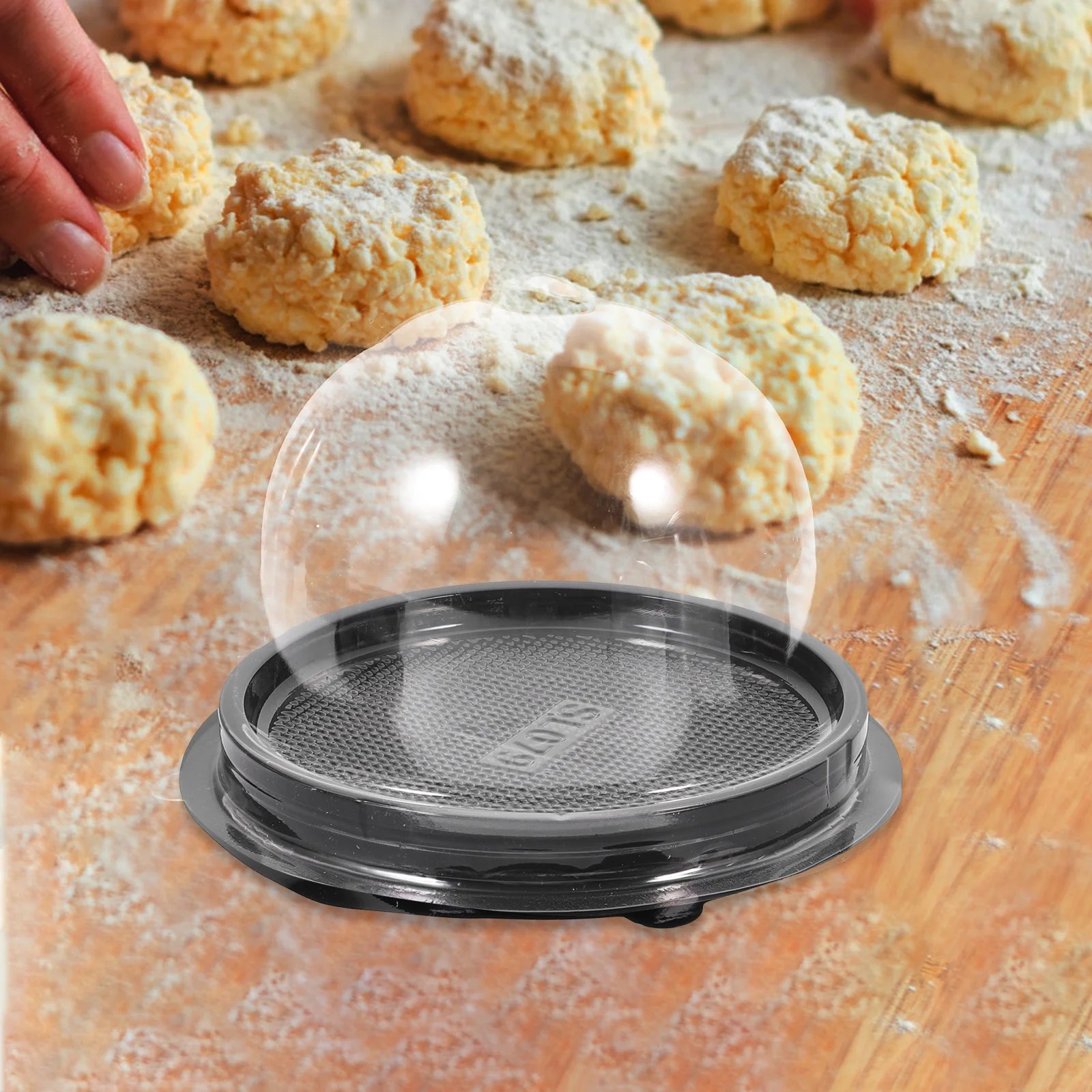 

50 шт. прозрачных коробок для тортов с купольной крышкой для демонстрации тортов на день рождения, упаковка для кондитерских изделий, прозрачные контейнеры, портативные переноски