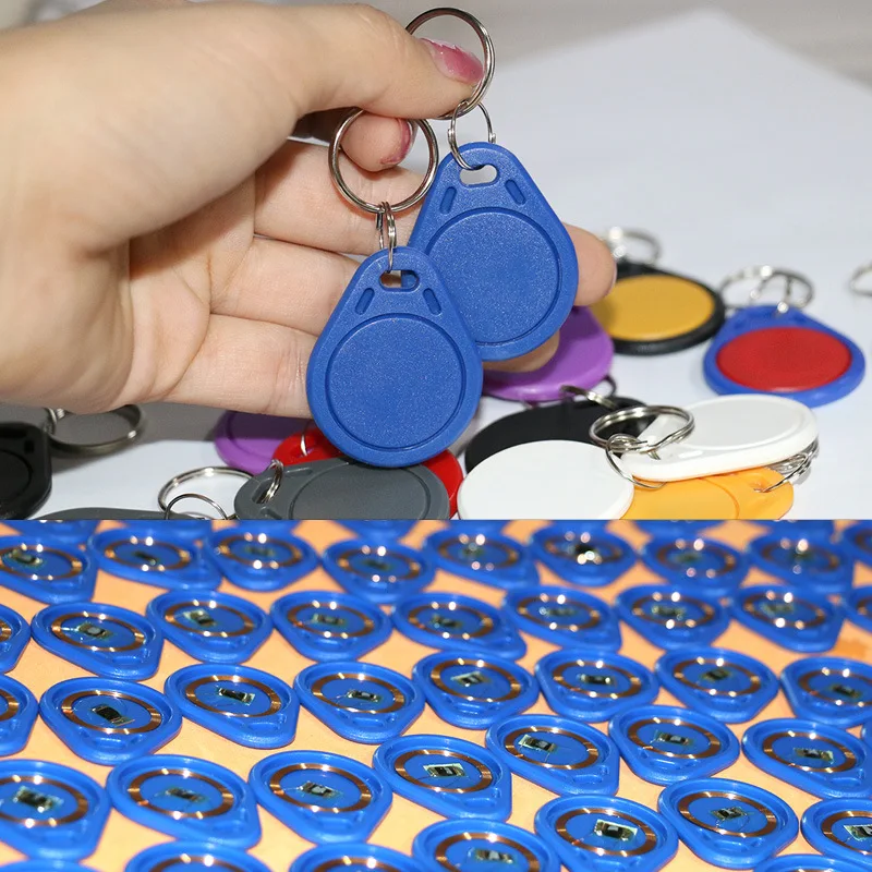 Customized. No.3 ID Keychain Card Access Card RFID Proximity Card ID Replicable Blank Card Elevator 8265/5577