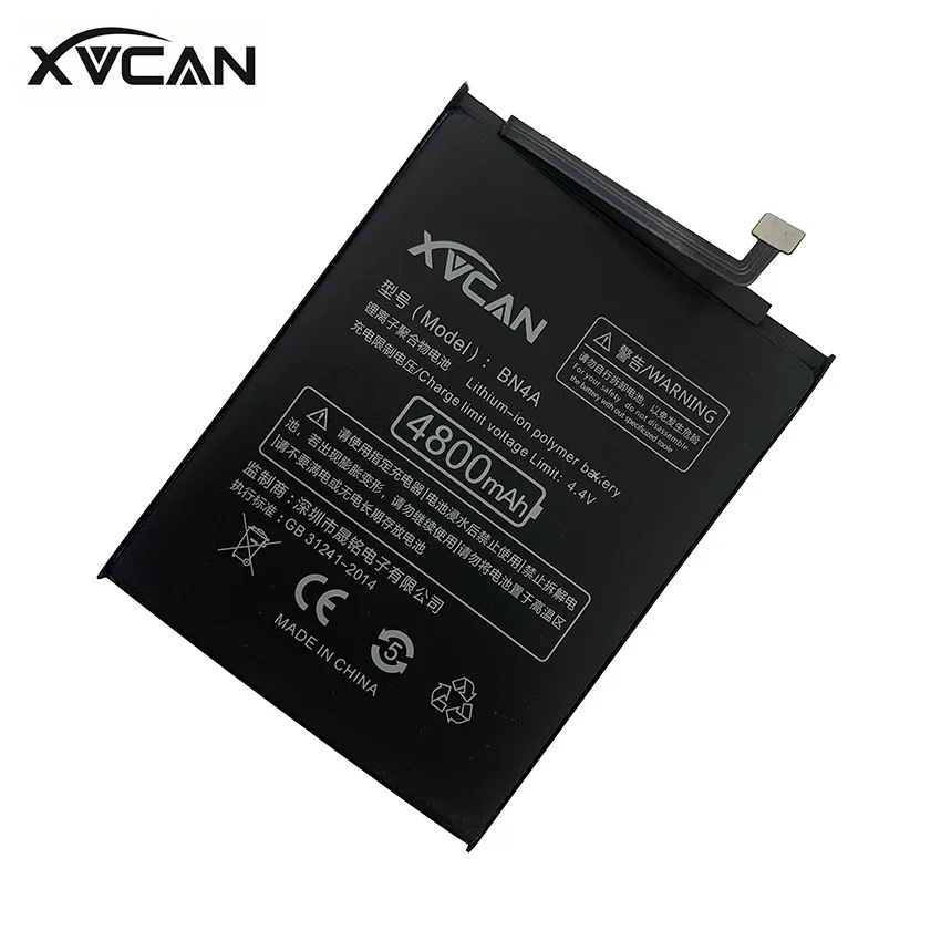 Original XVCAN  BN4A 4800mAh Battery For Xiaomi Redmi Note 7 Note7 Pro 7Pro Note7Pro High Capacity Phone Replacement Batteria