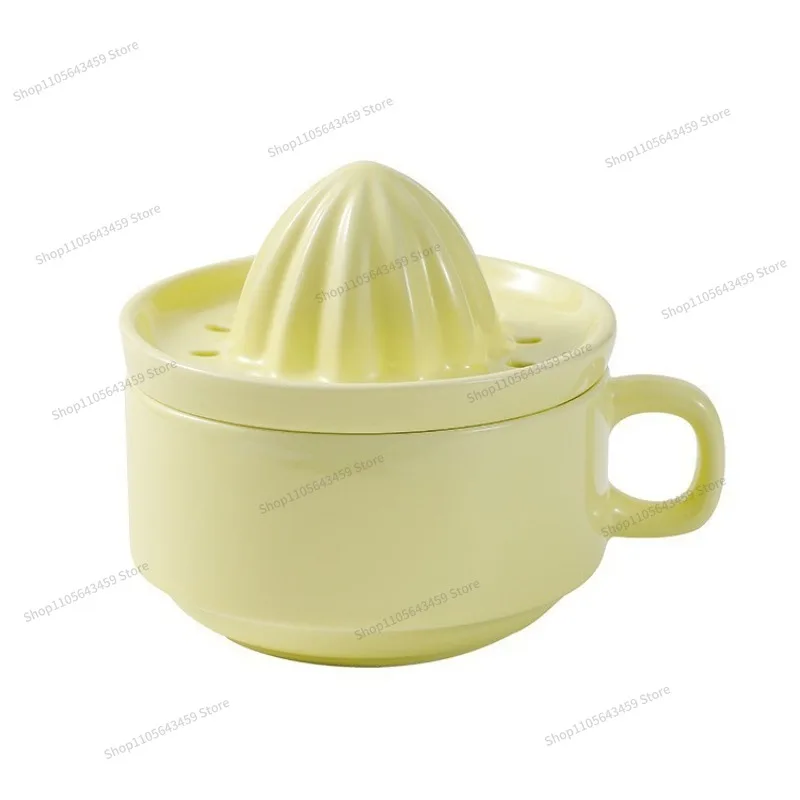 For Ceramic Juicer Manual Fruit Lemon Orange Juicer Baby Juicer Juicing Cup