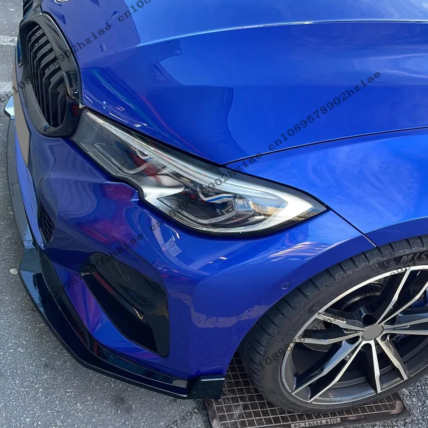 3Pcs MP Style Front Splitter Cover For BMW G20 G21 M-Sport 320i 330i M340i 2019-2022 Front Bumper Lip Spoiler Diffuser Tuning view 5