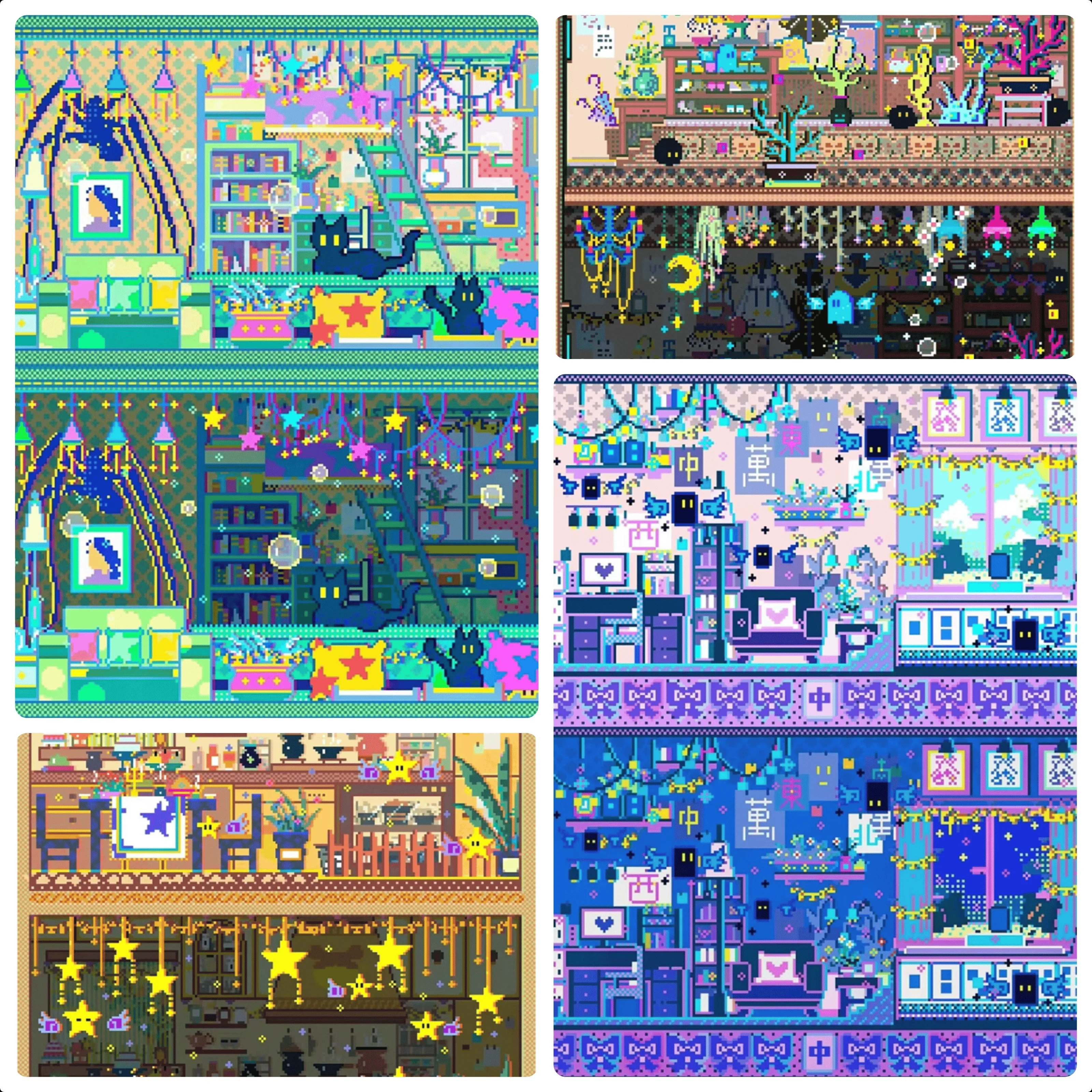 5D DIY Diamond Painting Pixel Modular Colorful Anime Diamond Mosaic Handmade Art Exquisite Creative Gift Home Decoration