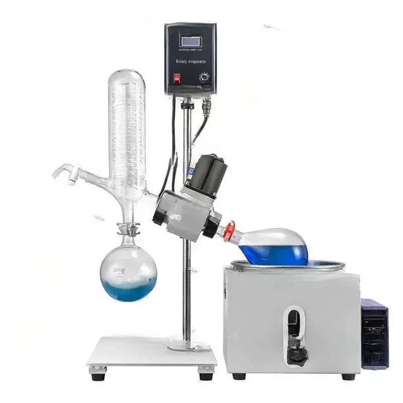 2L Rotary Evaporator Rotavapor Lab Equipment RE201D 110/220V Suitable Industrial Production/Petroleum Industry/Food Agriculture