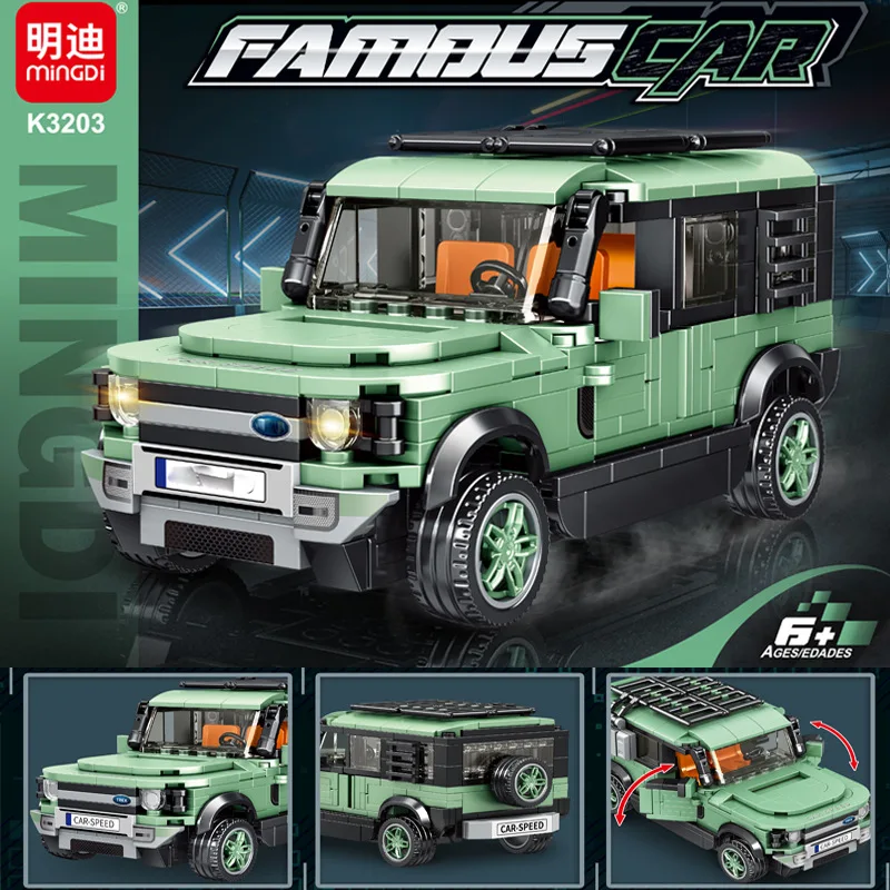 

1:32 модель спортивного автомобиля, комплект строительных блоков, гоночная серия, креативная сборка, кирпичи, игрушки для автомобиля, детский праздничный подарок K3200-03