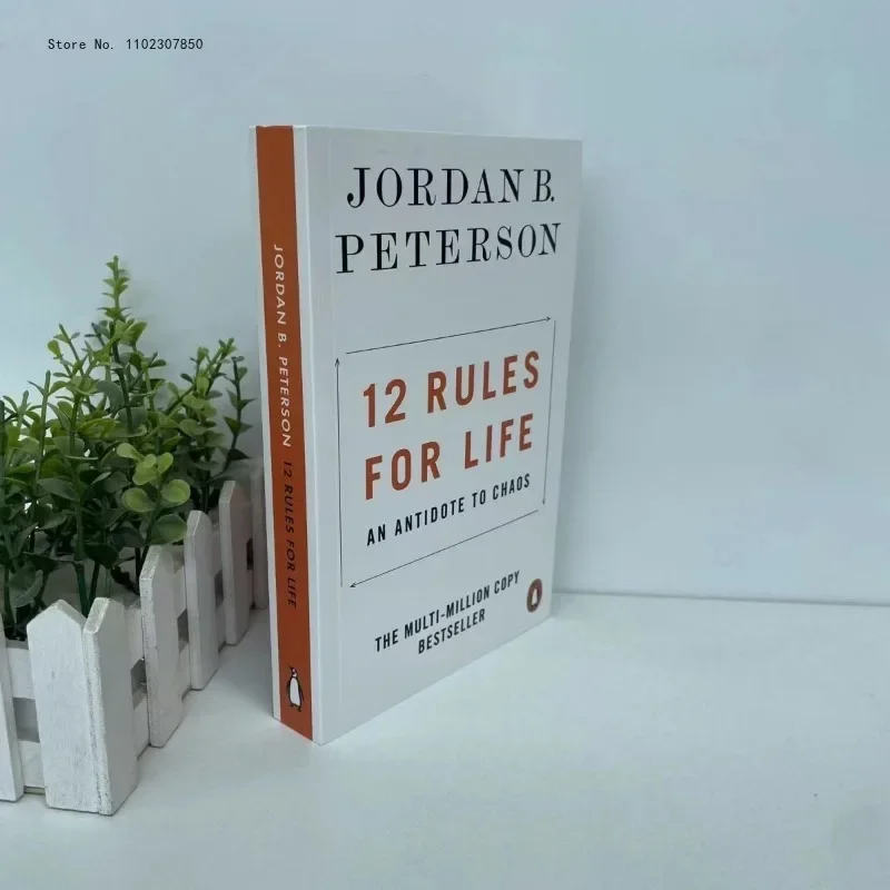 12 Rules for Life:An Antidote To Chaos By Jordan B. Peterson English Reading Books