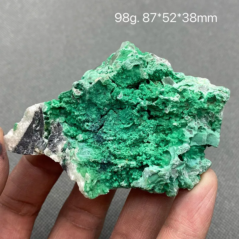 Natural Green variscite Gem Mineral Healing Crystal Ore Specimen