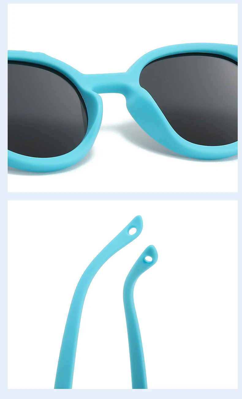 Baby-Sonnenbrille für 0–5 Jahre, Outdoor-Augenschutz und Sonnenschutz, polarisierte Silikon-Sonnenbrille für Kinder 23067 – Detail 7