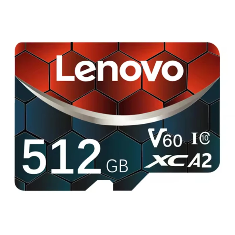 Lenovo 2TB High-Speed Micro SD-Karte TF-Flash-Karte Speicherkarte 128GB 256GB 512GB 1TB U3 V60 4K Full HD für GoPro Action-Kamera