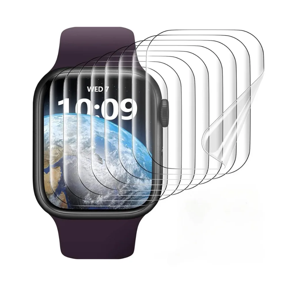 

Мягкая гидрогелевая защитная пленка для экрана Apple Watch 10 9 8 7 6 SE 5 4 46 мм 42 мм 45 мм 41 мм 44 мм не стекло для iWatch Ultra 49 мм
