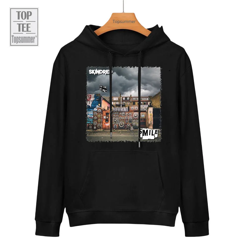 Толстовка Skindred с изображением альбома улыбки, женские модные толстовки в стиле Харадзюку, Одежда большого размера