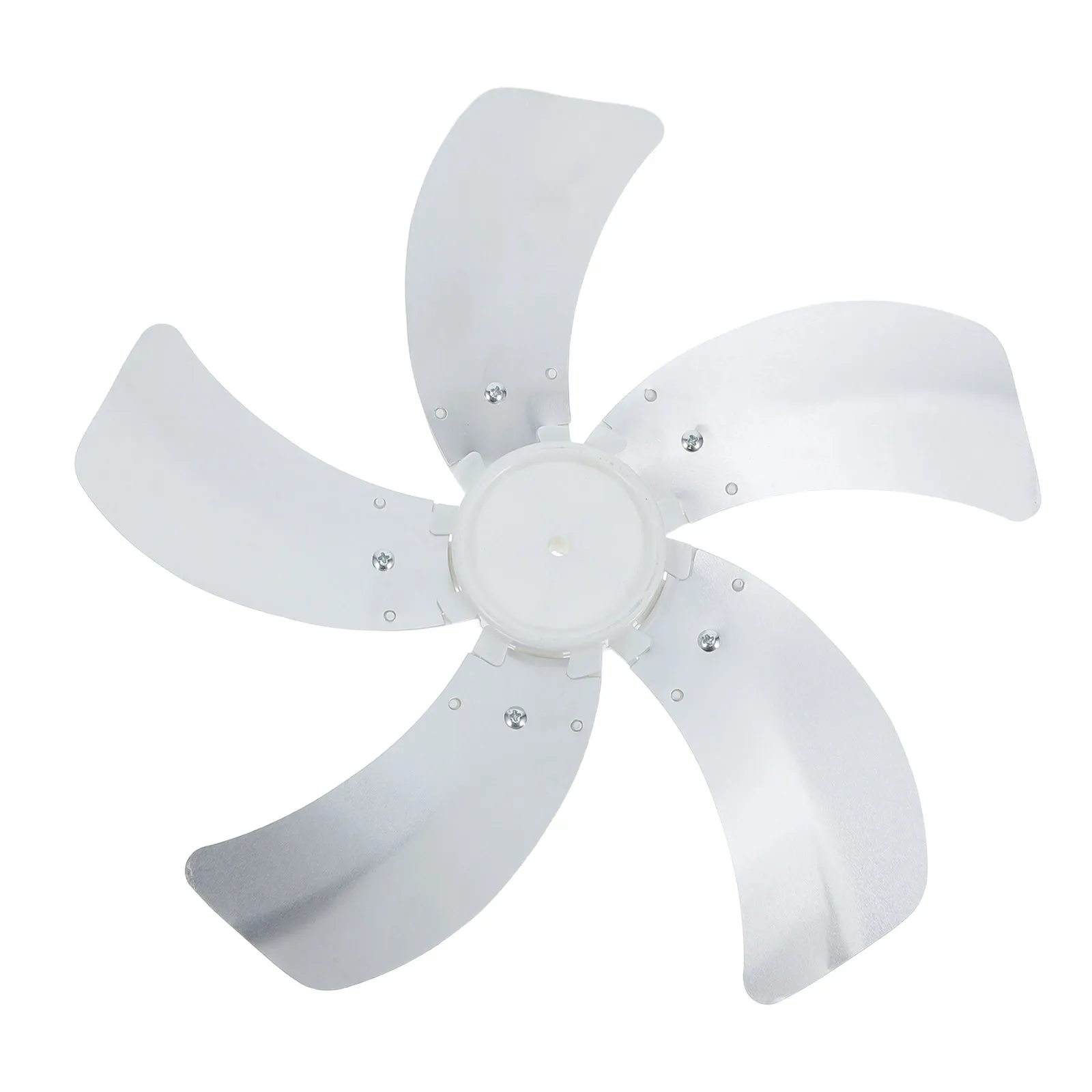 16-Zoll-Haushaltsventilator mit fünf Plastikflügeln und Mutternabdeckung für transparenten Standventilator, allgemeines Zubehör