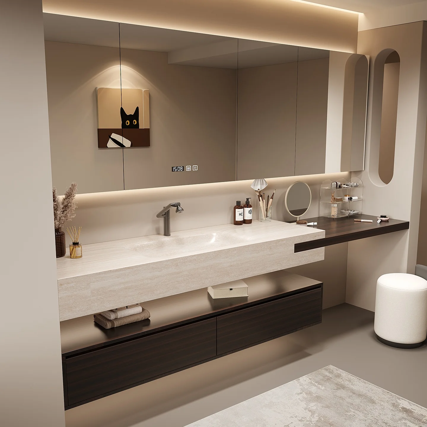 

Low Price High Performance Made In China Bathroom Vanity Cabinet With Sink With High Quality Customizable