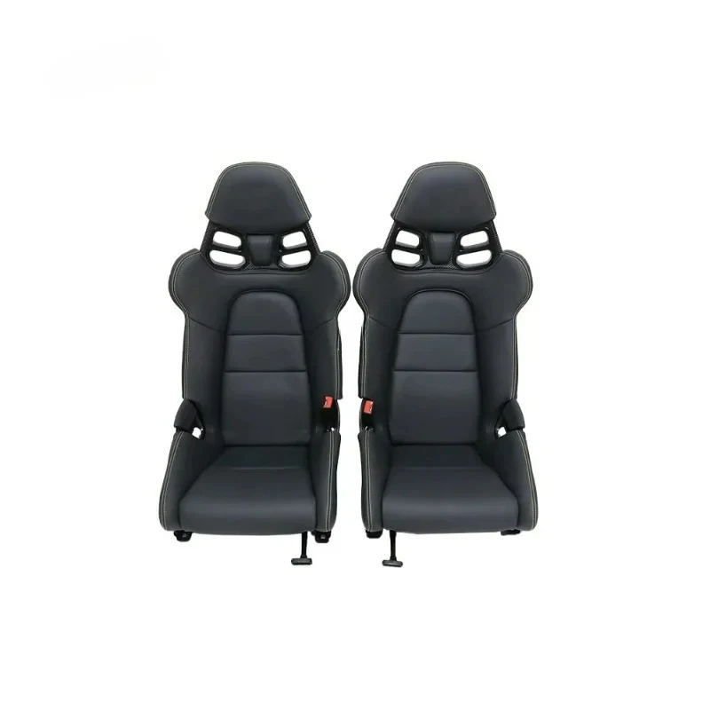 Lightweight FOR Porsche 911 991 Carrera Premium Embossed Stamp Dry Carbon Fiber Seat