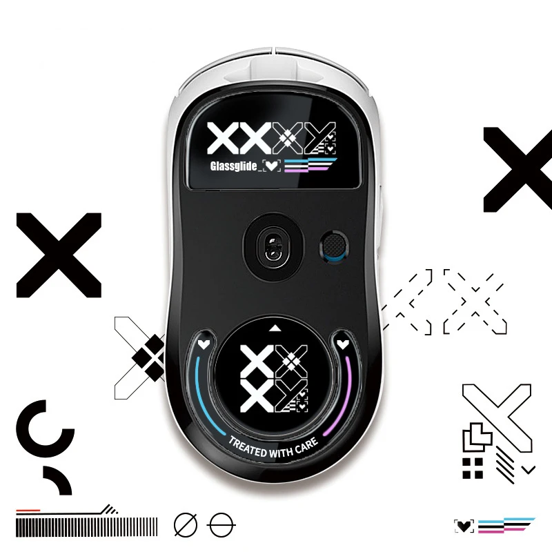 Mouse Glide Skates For G Pro X Superlight 2 Wireless Gaming Glass Mouse Anti Slip Feet Naklejki Specjalistyczne dla myszy do gier — zdjęcie produktu 5