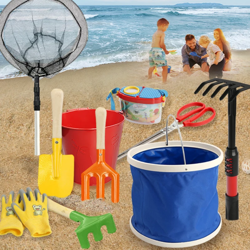 Beach Shovel Toy Kids Outdoor Digging Sand Shovel Play Sand Tool Summer Beach Playing Shovels Play House Toys