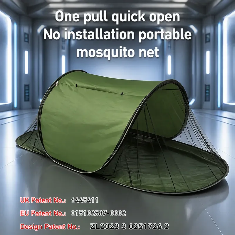 for New Ship Type Mosquito Net Double Mesh Home Bedroom Student Dormitory Free Installation Portable Outdoor Camping Tent Sun