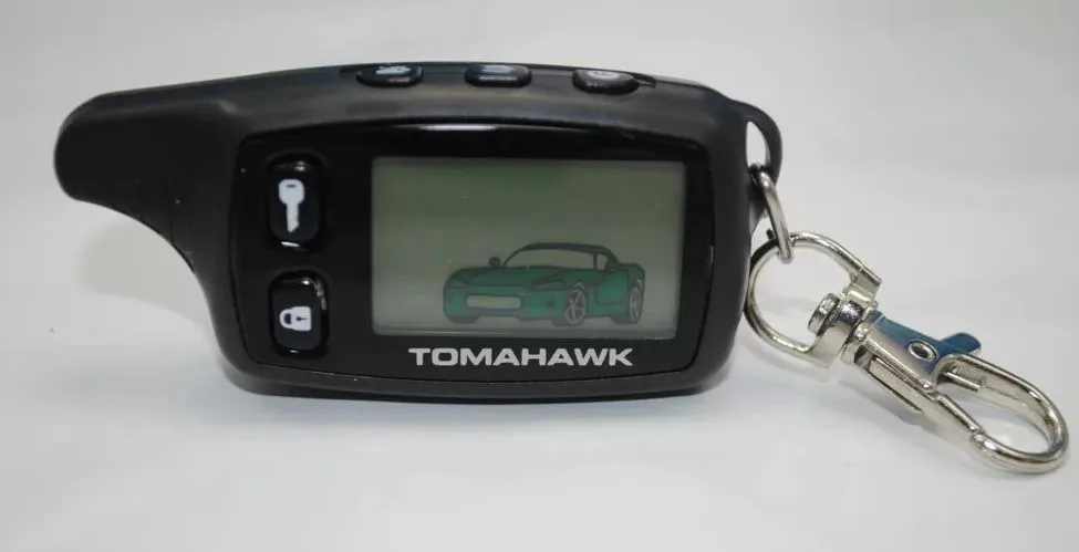 TAMACARK TW9010 Universal Two-Way Anti-theft Device for Cars Anti-theft Alarm for Cars with Remote Control Russian Version