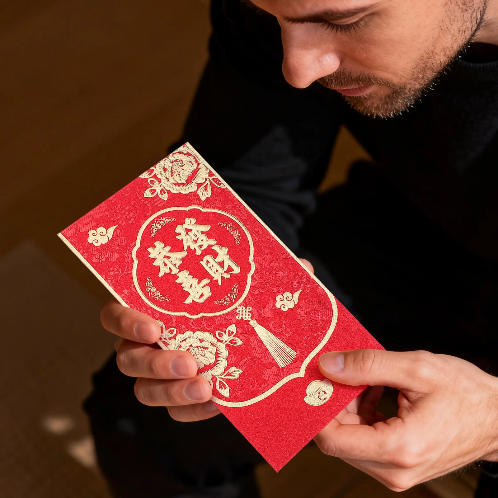 60 قطعة الحزم الحمراء 2026 سنة الحصان السنة الصينية الجديدة المغلفات الحمراء ماتي بريق النهاية لمهرجان القمرية مهرجان الربيع #4