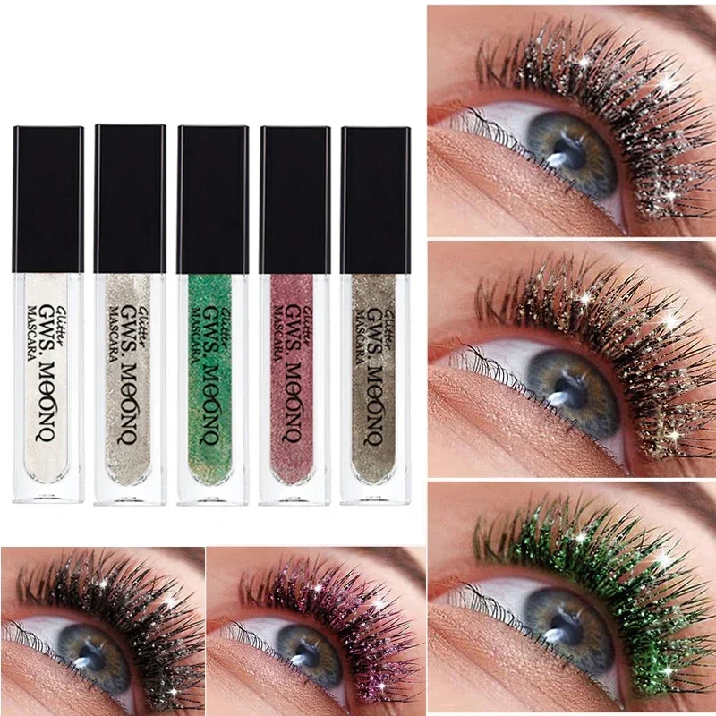 

Glitter Diamond Shiny Mascara, Waterproof And Smudge Proof, Curling And Eyelashes Lengthening Makeup Tool