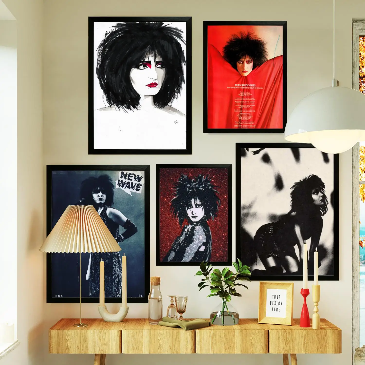 Siouxsie Sioux Poster Prints Wall Art Canvas Painting Poster For Modern Family Living Room Home Decor