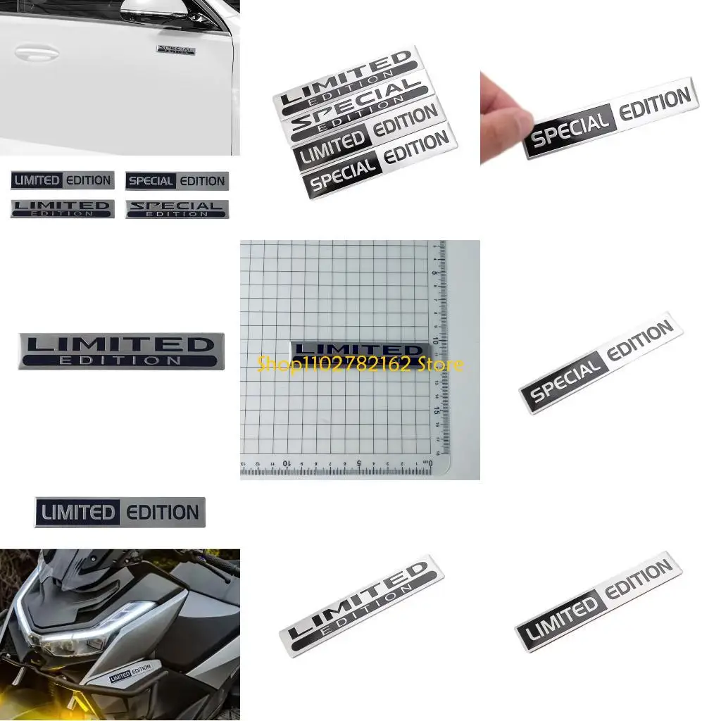 

547B Excellent Metal Limited Series Car Sticker Decoration For Automobiles Trucks And SUVs