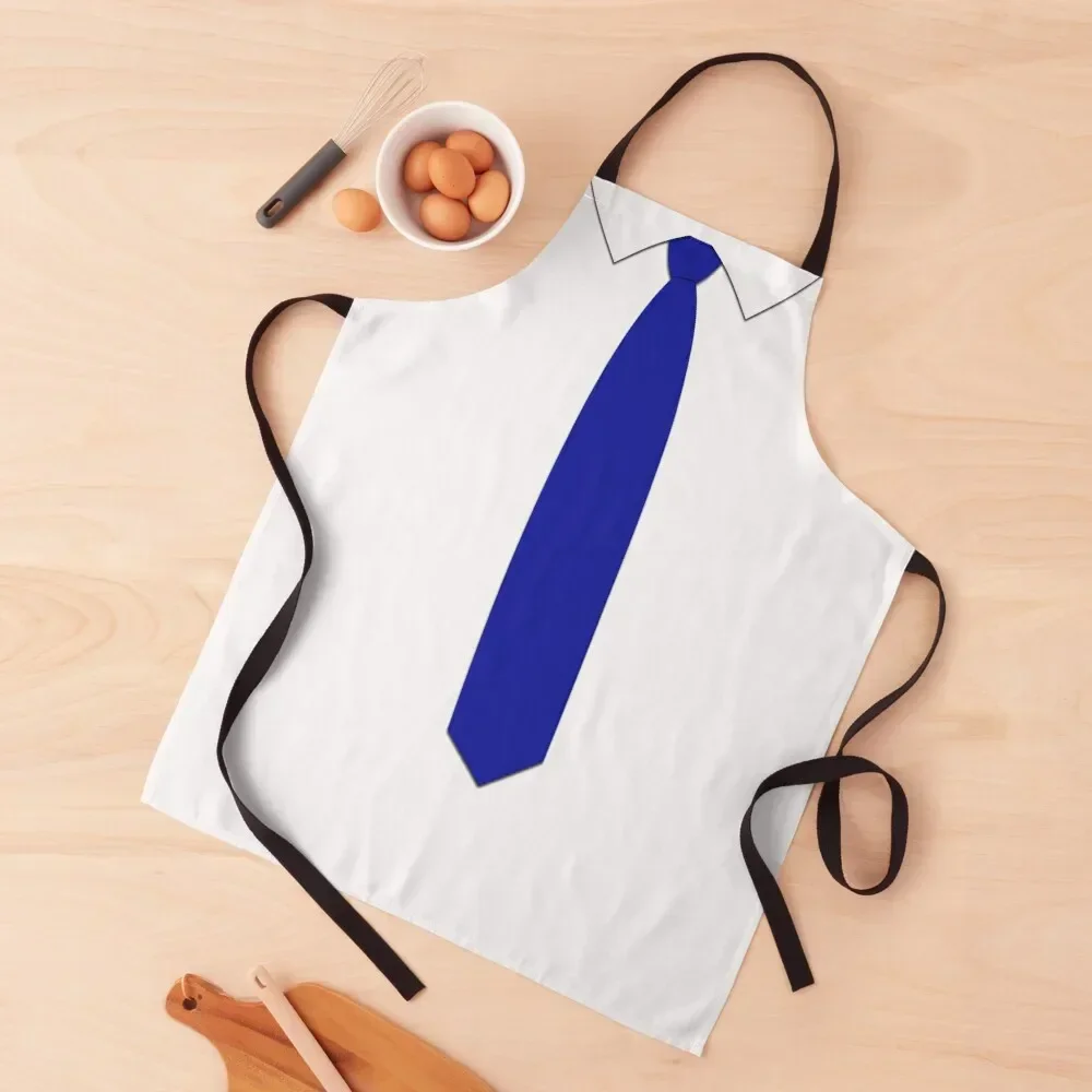 

Shirt and tie required - blue Apron Household Items Useful For Man Apron