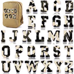 Carnival Camo Camouflage Letters Embroidered Iron On Patch Applique Diy Name Badge Alphabet Patches For Clothing Bag Accessories