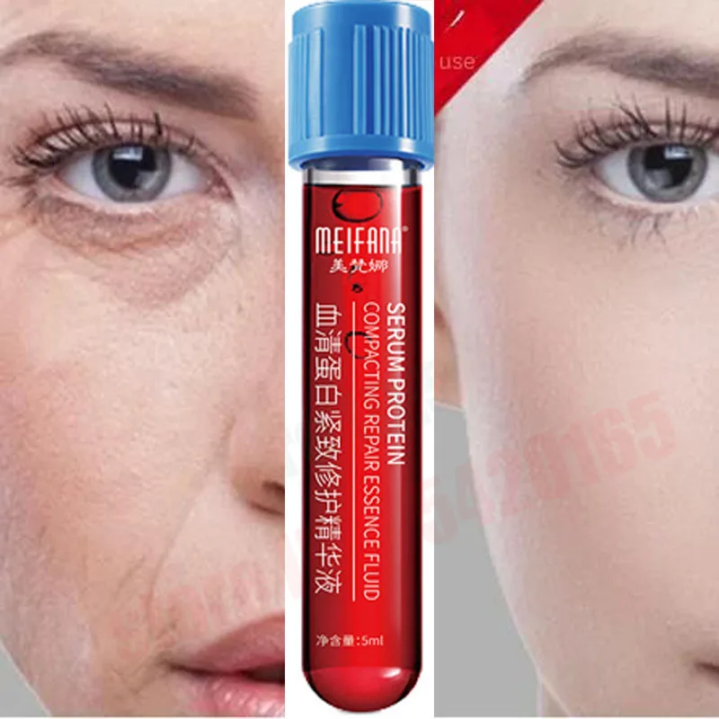 

Serum Protein Anti-Aging Ampoule Essence Anti-Wrinkle Lifting Improve Elasticity Moisturizing Non-Greasy Whitening For Unisex