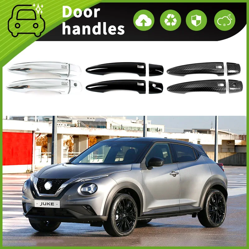 Poignée de porte anti-rayures pour Nissan Juke F16, poignée de bol de porte, accessoires de modification, convient pour 19-24