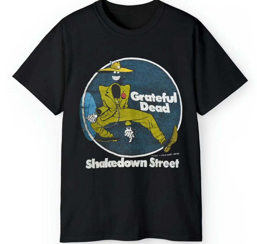 Vintage Gratefull Deadd Shakedown Street 1978 tshirt