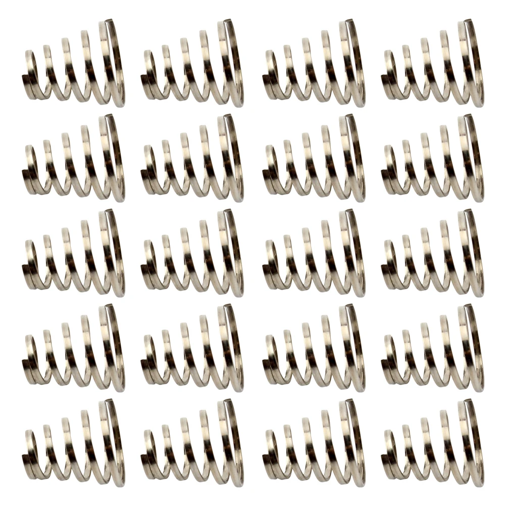 

20 Pcs Quick Release Lever Shaft Spring Bike Axle Wheel Springs Skewer Hub Replacement Stainless Steel