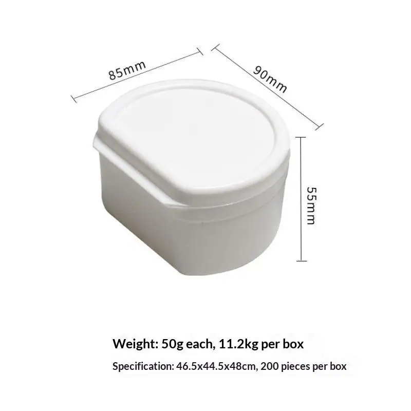 Multi Color Denture Bath Case Leak Proof Lid And Drain Basket For Retainer Storage Oral Care Travel