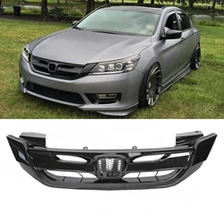 Gloss Black JDM Mod Style Front Bumper Grille  for Honda Accord  2013 2014 2015