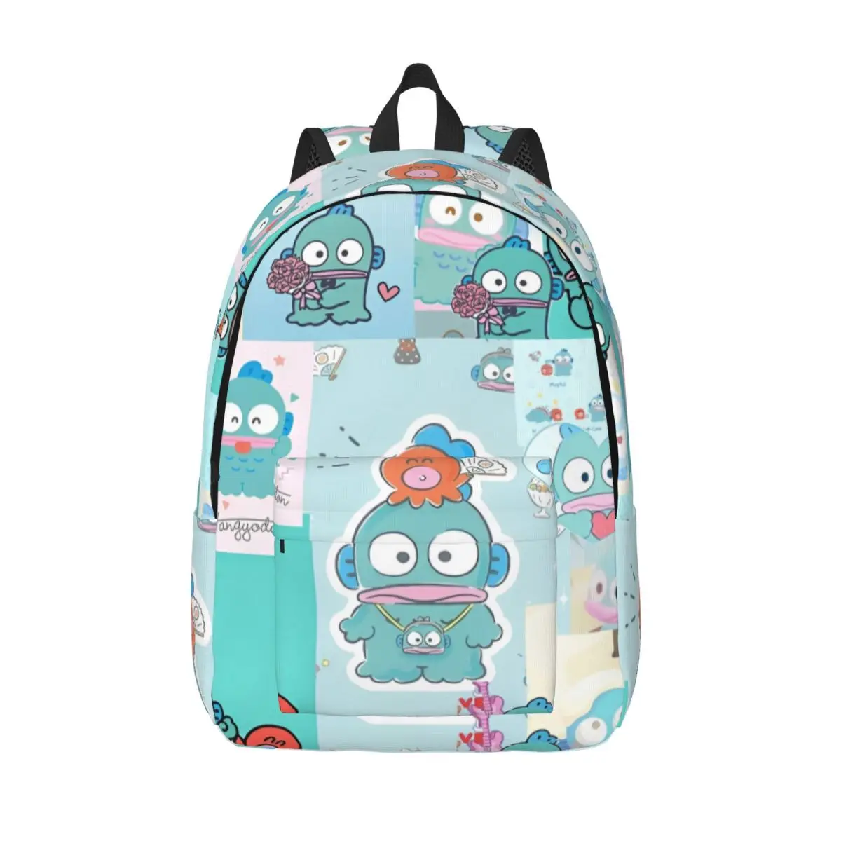 

Hangyodon Cute Cartoon Teenage Backpack with Pocket Student Business Daypack for Men Women Laptop Computer Canvas Bags
