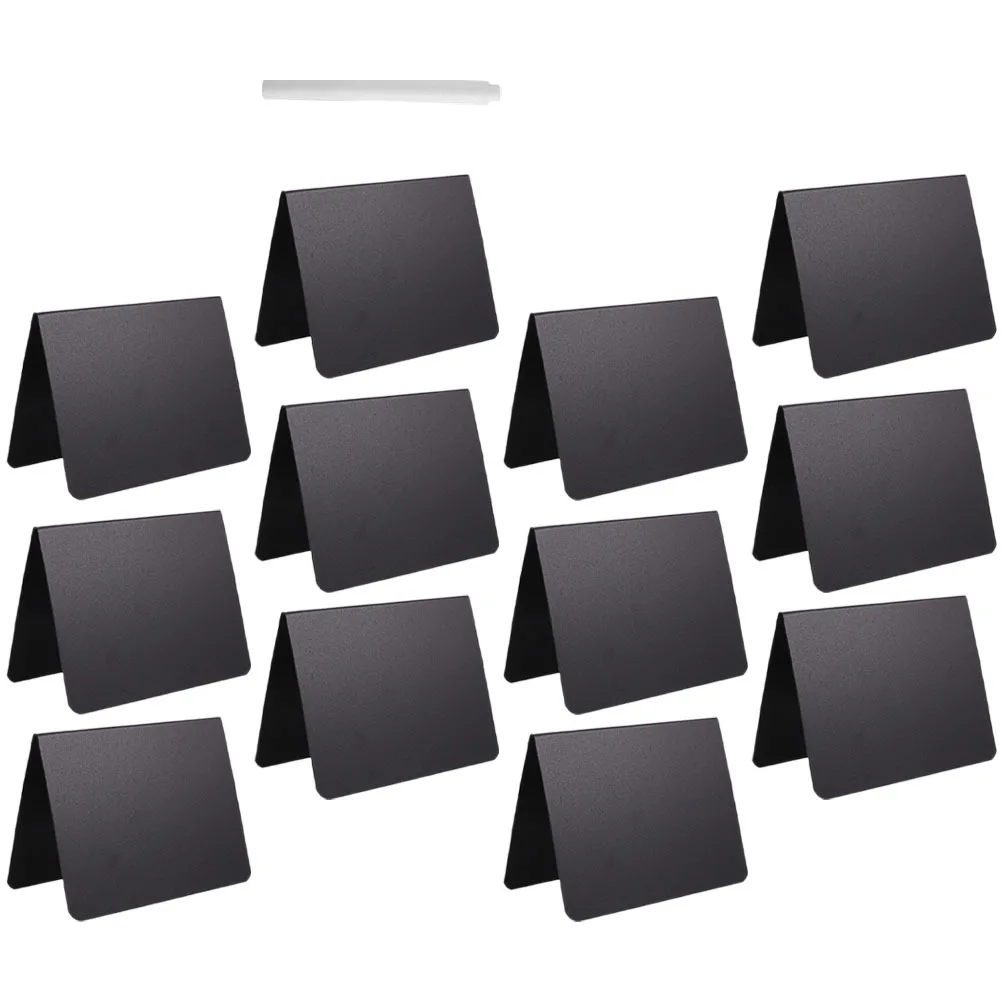 1 مجموعة السبورة علامة السعر علامات السبورة لسطح المكتب قابلة لإعادة الاستخدام قابل للمسح رسالة مجلس ديكور للطاولات متجر المنزل مكتب الزفاف #5