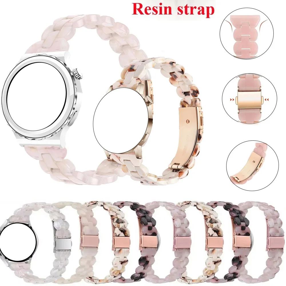 20mm Smart Watch Strap For Huawei Watch GT3/GT2 42mm/GT 3 Pro 43mm Resin Bracelet Magic 2 42mm Wristband Accessories Sports Band