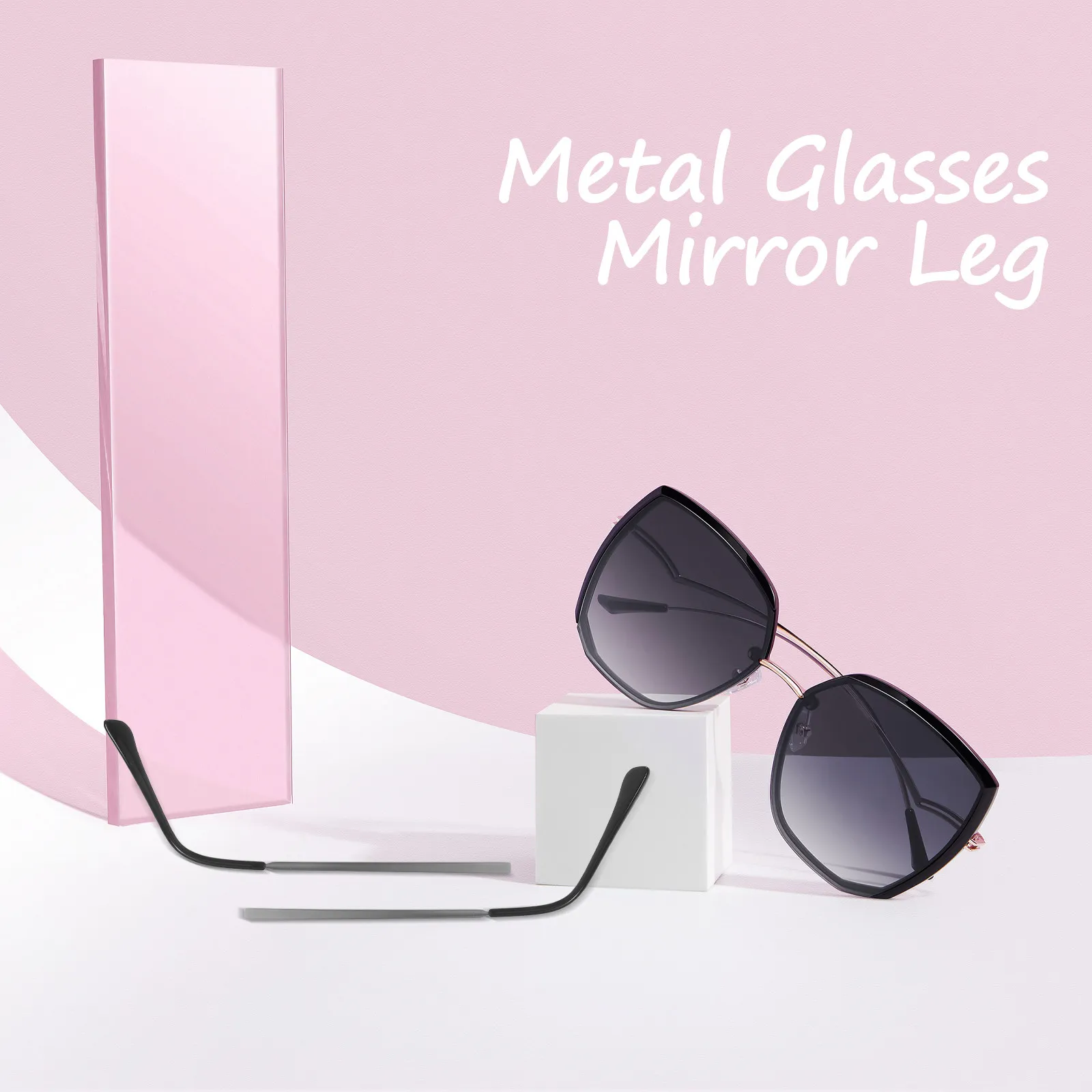 1Pair Glasses Arm Replacement Universal Metal Eyeglasses Arms Legs Repair Parts for Sunglasses Reading Glasses