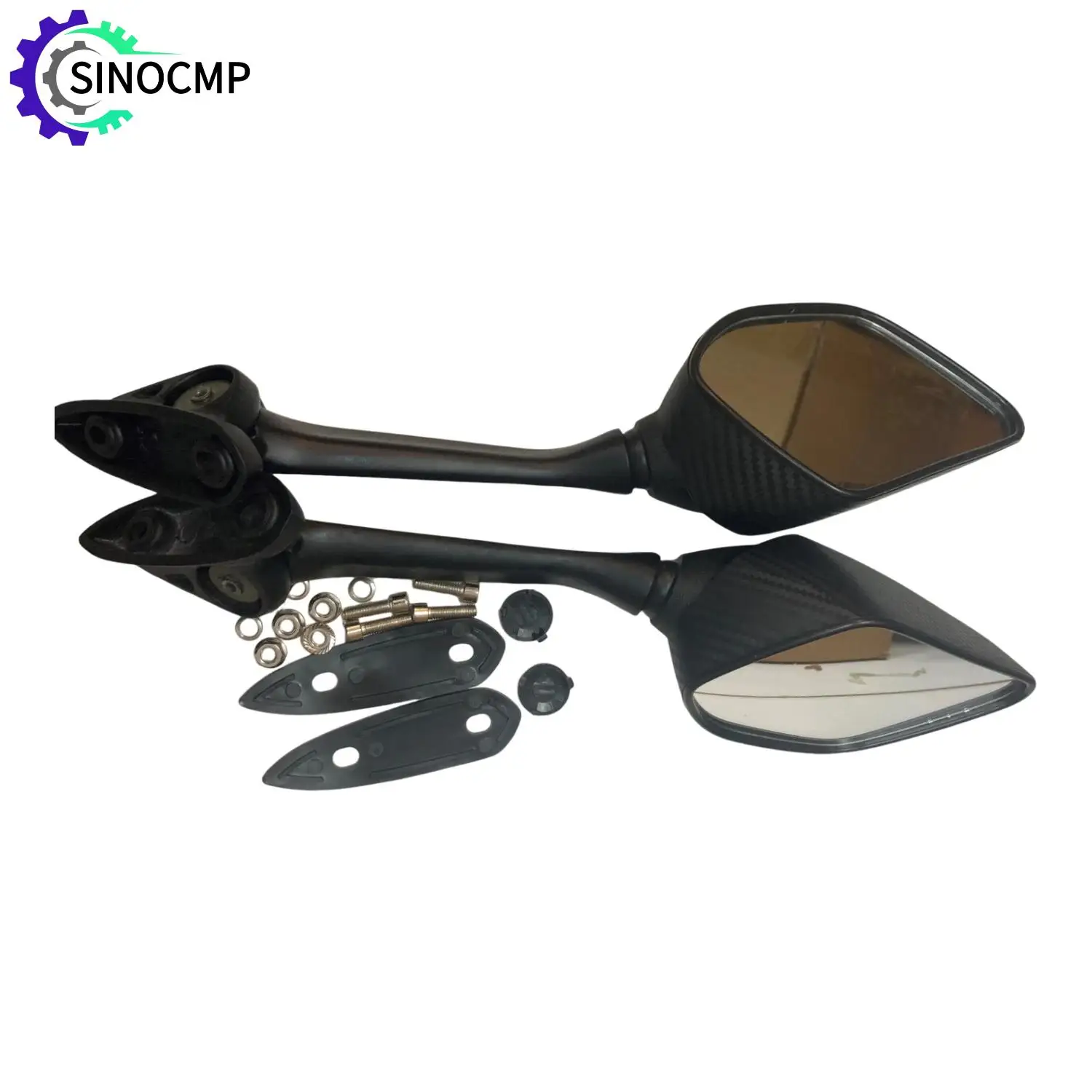 

1Pair Motorcycle Mirrors for BAJAJ RS 200 SUZUKI GIXXER SF 155 SF 150 SF 250 ITALIKA RT 200 ITALIKA RT 250 2016-2022 VORT-X 300R