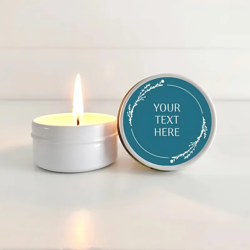 Custom Stickers Photo Label Waterproof With Text Logo Name Picture Personalized Round for Thank You Packaging Events Gifts 4cm