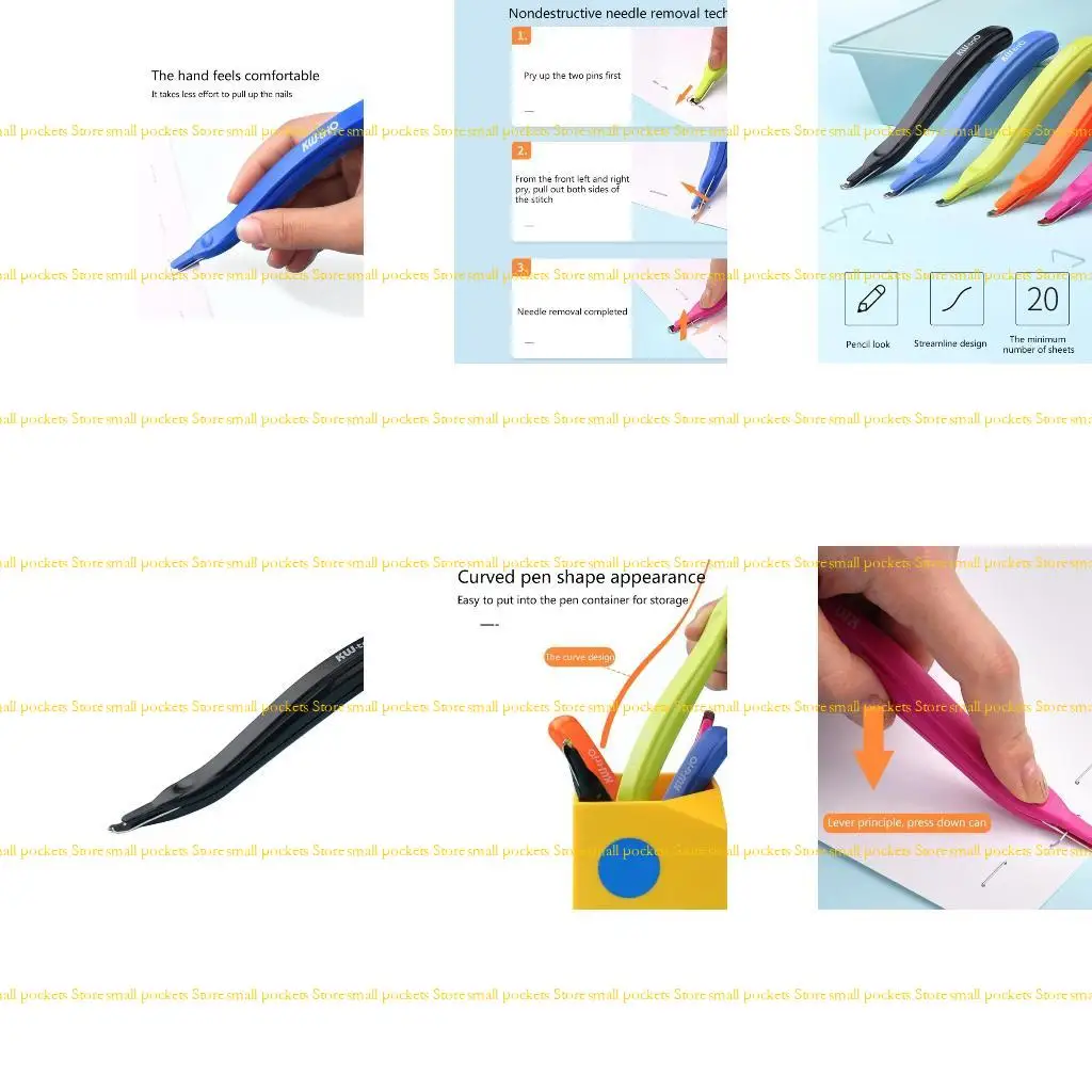 R1WD Portable Staple Remover Puller Less Effort for Staples Removal Tool Off