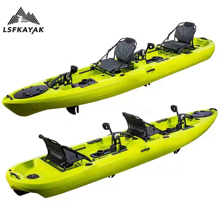 2 Person Double Foot Pedal Kayak Fishing Boat Canoe/kayak With Electric Motor CE Sales On Kayak China