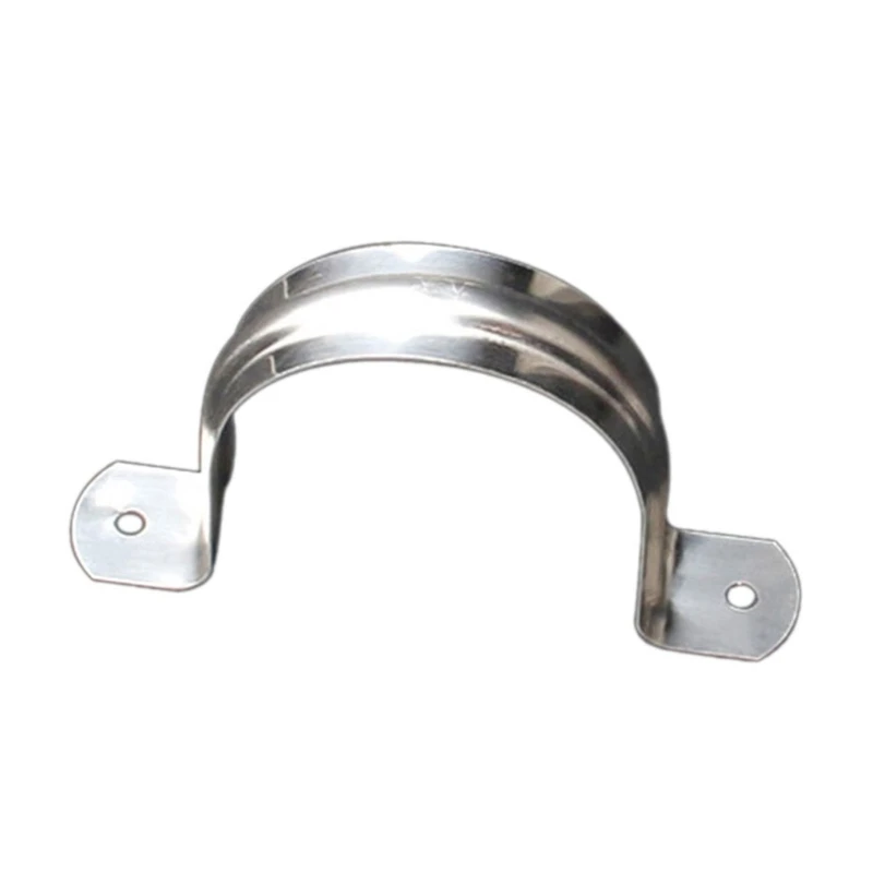 Abrazaderas correa tubo rígido acero inoxidable, soporte correa orificios, 100/50 Uds.