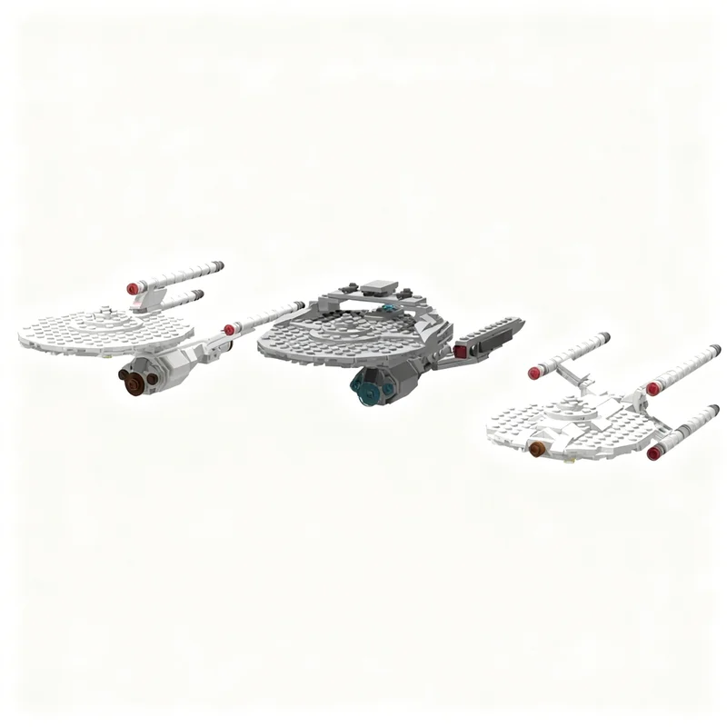 

658PCS MOC Space Battle Dreadnoughts Battlecruisers Update Pack Model Technology DIY Assembly Building Blocks Display Gift Home