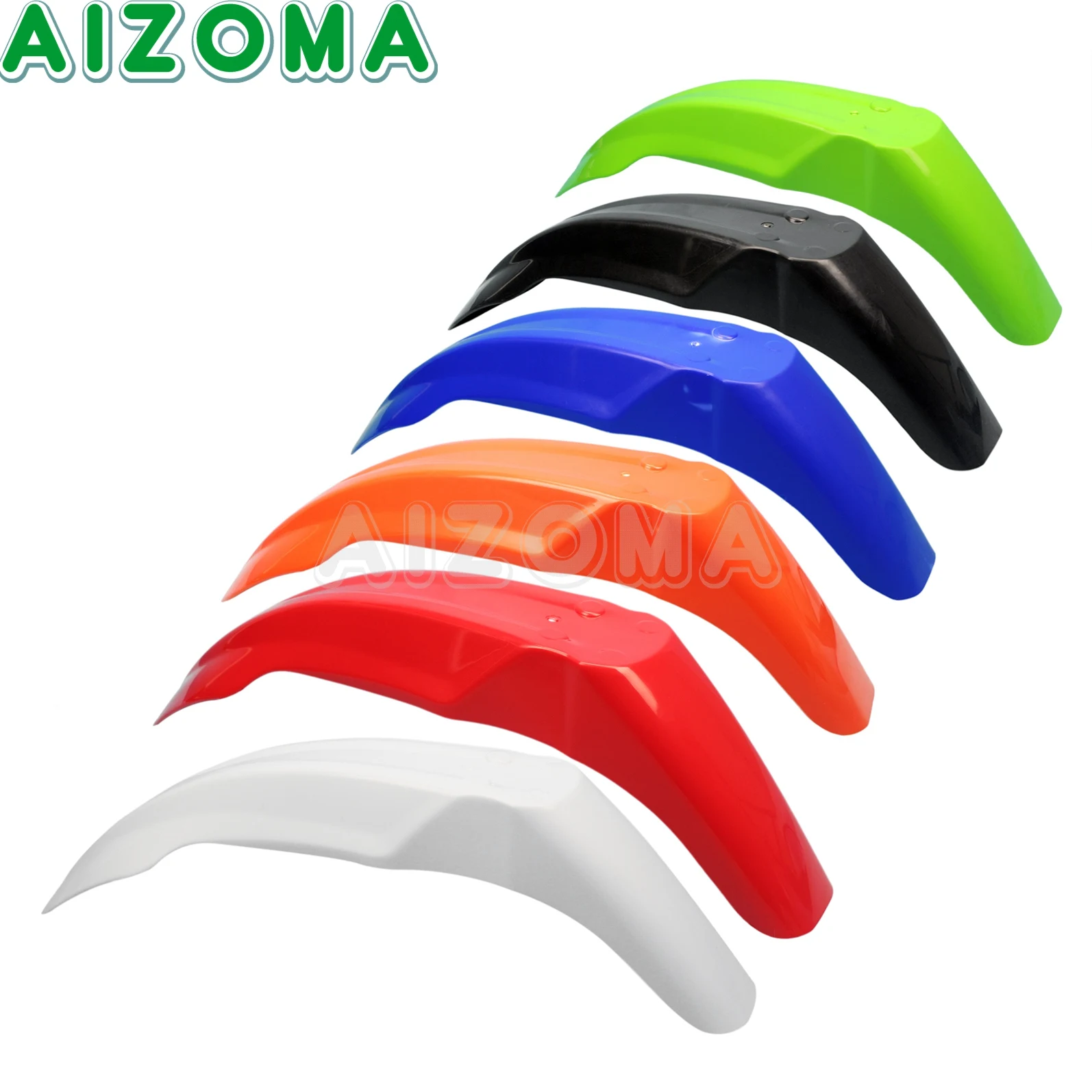 Dirt Bike Blue Front Fender Mudguard Plastic Mud Guards for Yamaha TTR250 TTR225 TTR230 TT600RE WR250F WR450F YZ XT 	 Universal