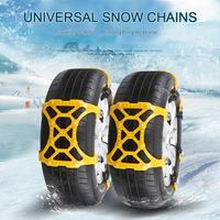 2024 Car Snow Tire Chains Mud Tyre Wheels Thick Anti-Skid Belt For Car/SUV/Truck Portable Easy To Mount Emergency Traction Car