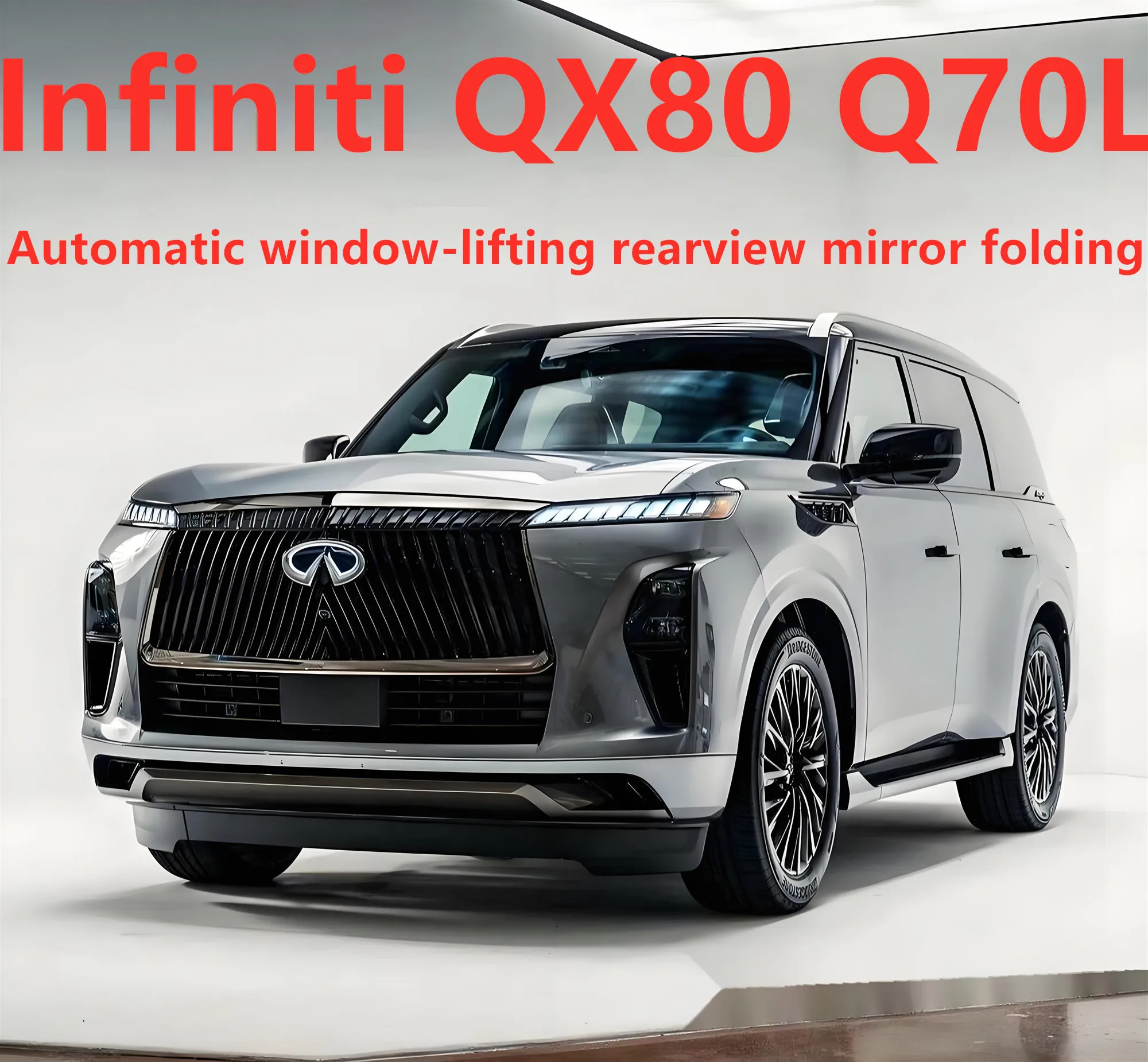 

Applicable to Infiniti QX80 Q70L car lock automatic window closing rearview mirror folding lifter modification